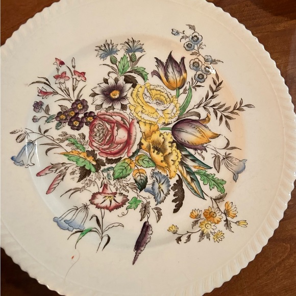 Lot of Vintage Windsor Ware “Garden Bouquet” - Picture 9 of 16